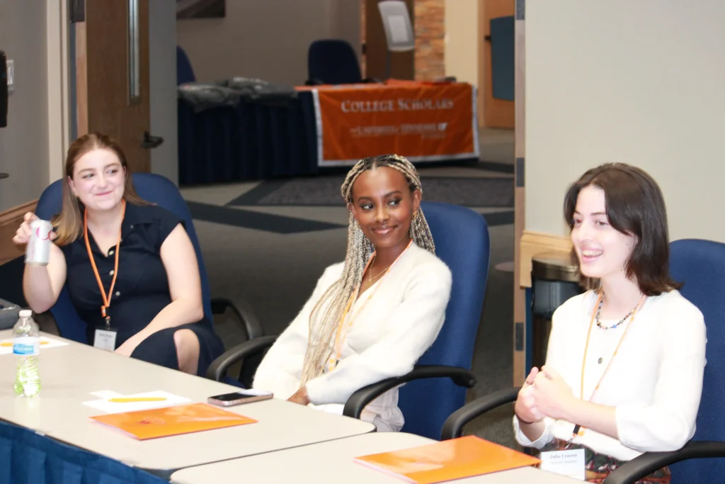 College Scholars at Alumni Advisory Board Meeting